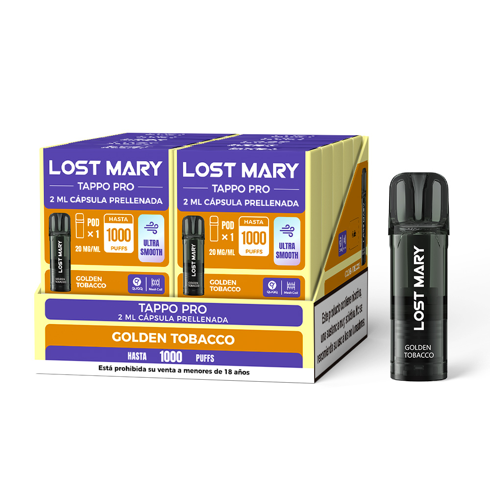 Lost Mary Tappo PRO x1 CÁPSULA Golden Tobacco 20 mg Glayce.jpg