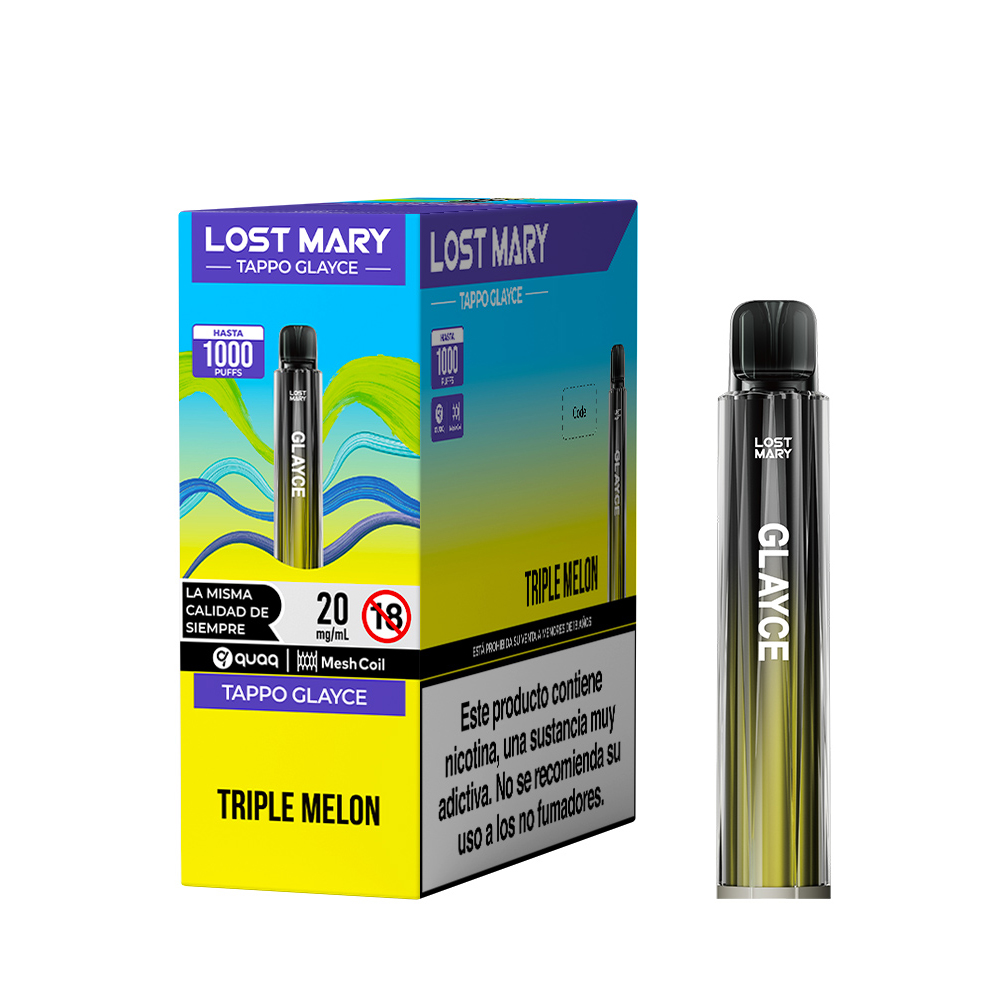 Lost Mary Tappo Glayce Kit Triple Melon 20mg vaper 1000 caladas.jpg