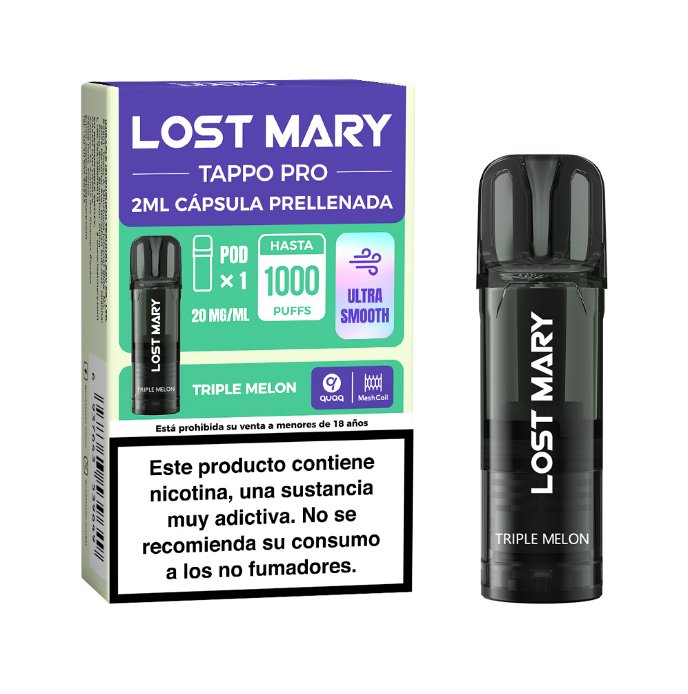 Lost Mary Tappo PRO x1 CÁPSULA Triple Melon 20mg GLAYCE 1000 CALADAS.png