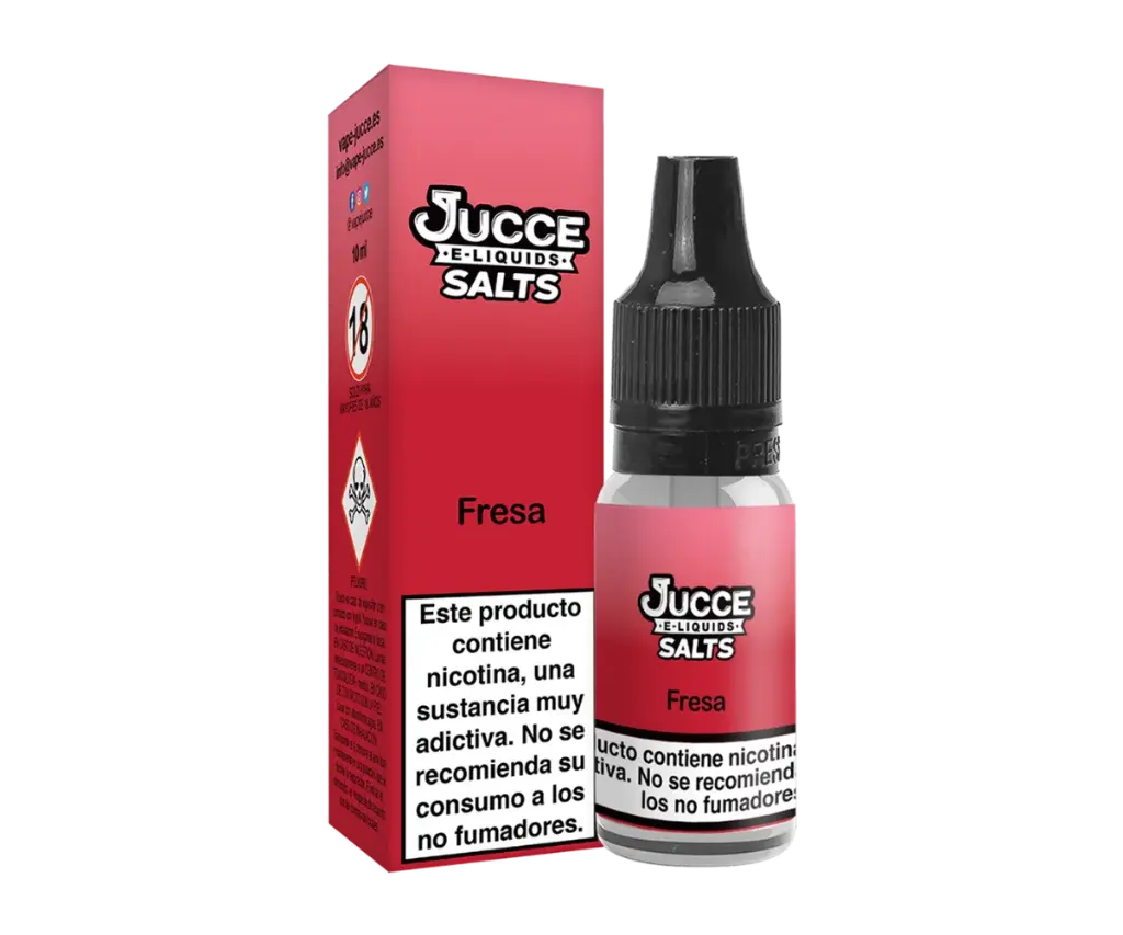 [42031ES] Jucce Salts Fresa 10ml E-líquido (12mg)