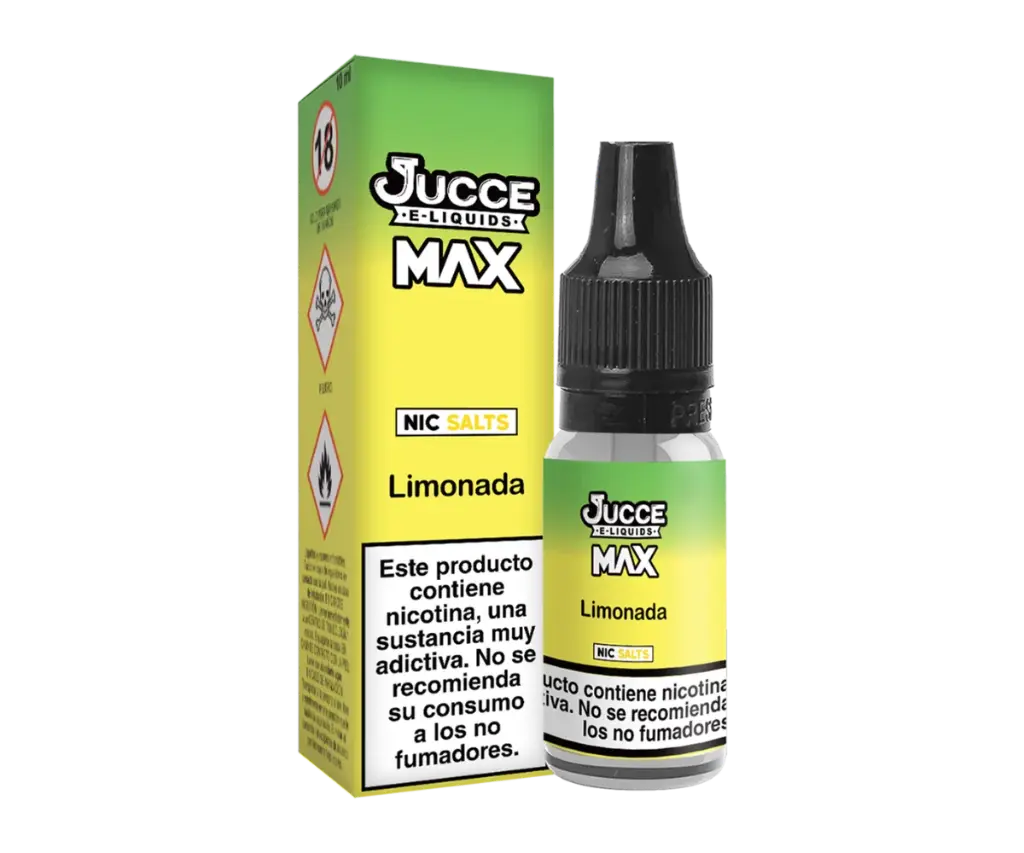 [40909ES] Jucce Max Limonada 10ml E-líquido (12mg)