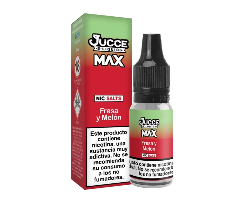 [40915ES] Jucce Max Fresa y Melón 10ml E-líquido (12mg)