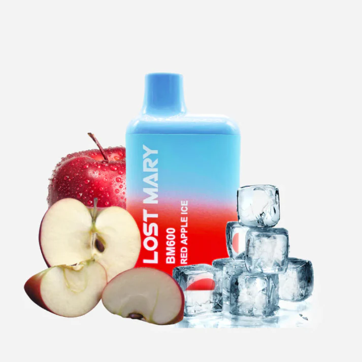 [LMY21239] LOST MARY BM600 20mg Red Apple ICE
