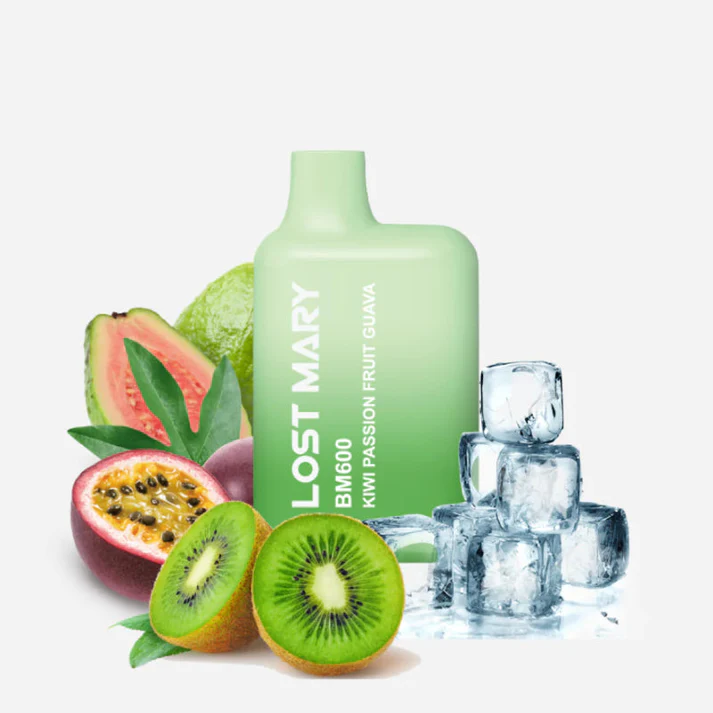 [LMY21232] LOST MARY BM600 20mg Kiwi Passion Fruit Guava