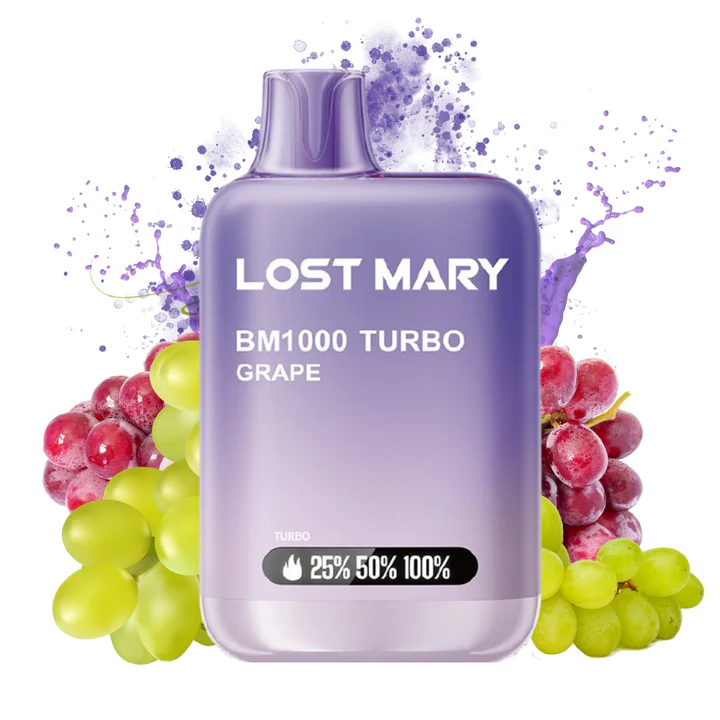 [LMY14287] LOST MARY BM1000 20mg Grape