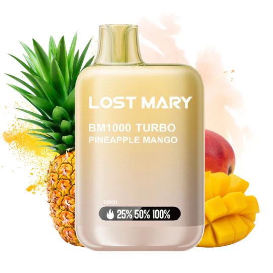 [LMY14297] LOST MARY BM1000 20mg Pineapple Mango