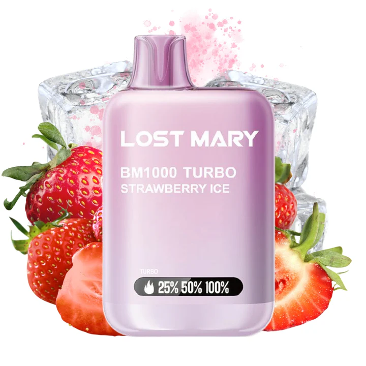 [LMY14289] LOST MARY BM1000 20mg Strawberry Ice