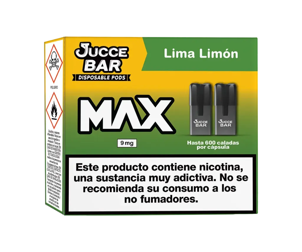 [40825ES] Jucce Bar MAX 9mg Lima Limón