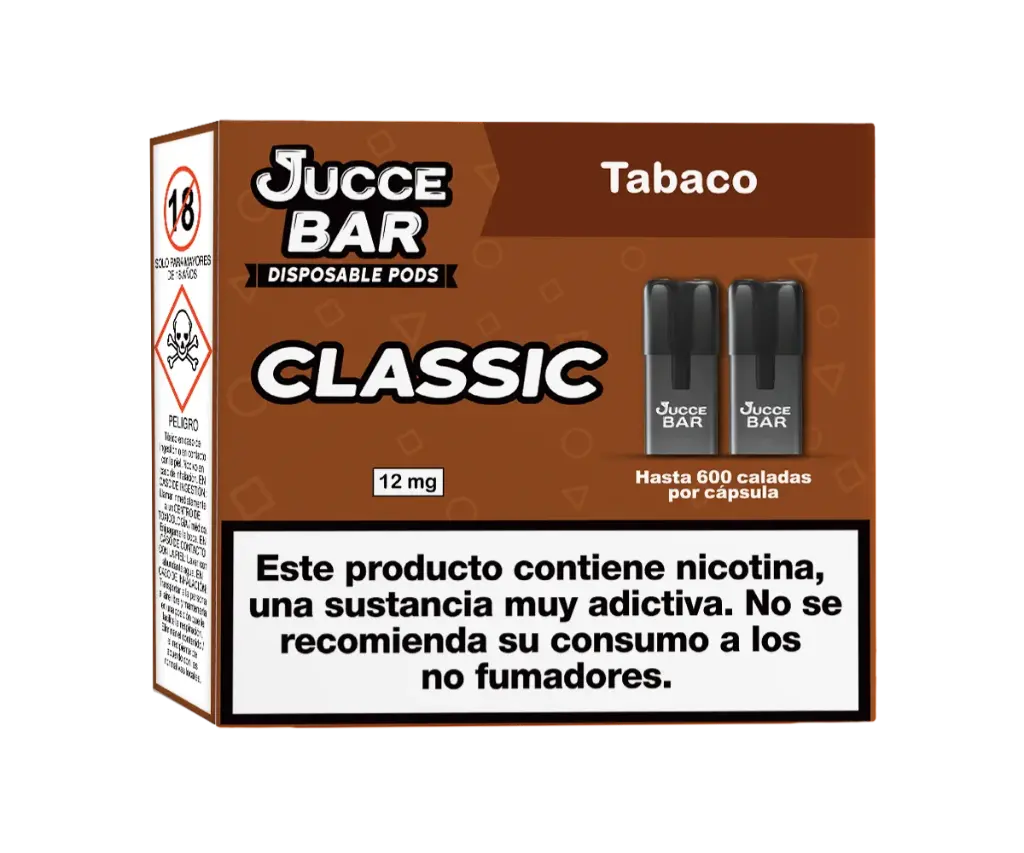 [40805ES] Jucce Bar Classic Tabaco 12mg