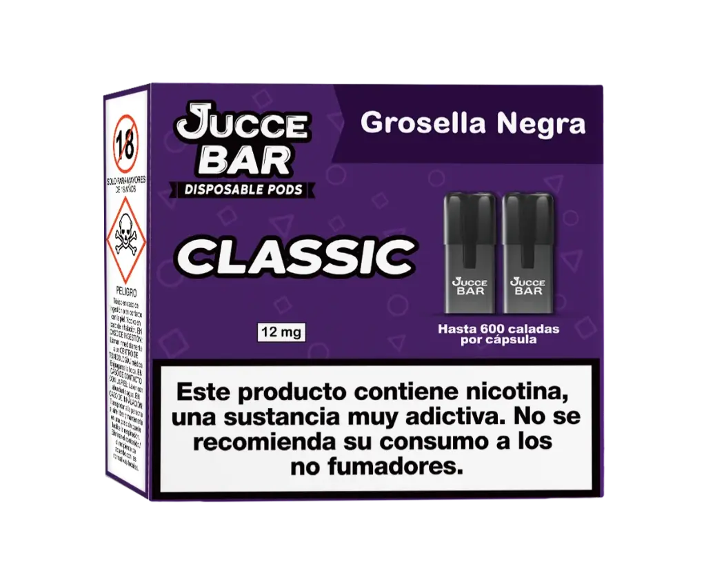 [40802ES] Jucce Bar Classic Grosella Negra 12mg