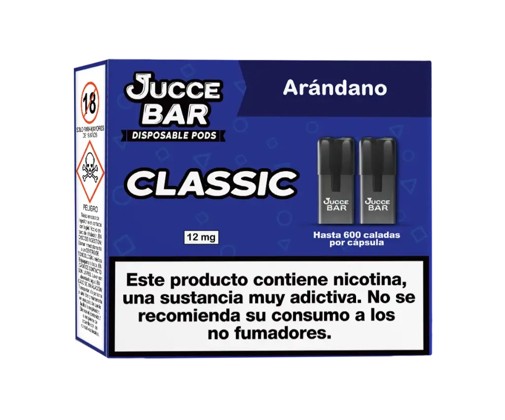 [40801ES] Jucce Bar Classic Arándano 12mg