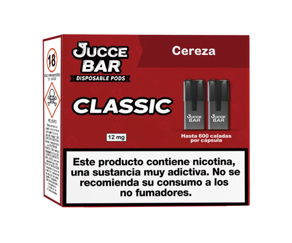 [40803ES] Jucce Bar Classic Cereza 12mg