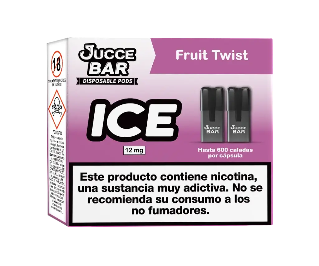 [40810ES] Jucce Bar Ice Fruit Twist 12mg