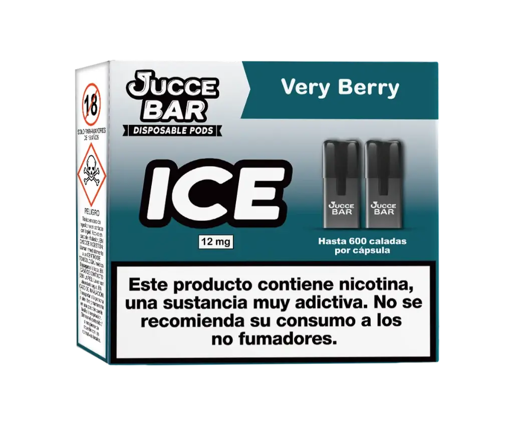Jucce Bar Ice Very Berry 12mg