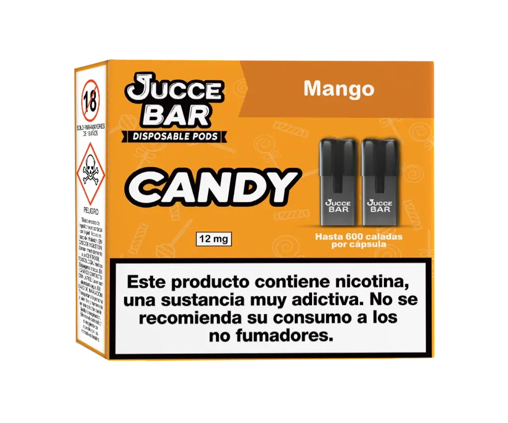 [40815ES] Jucce Bar Candy Mango 12mg