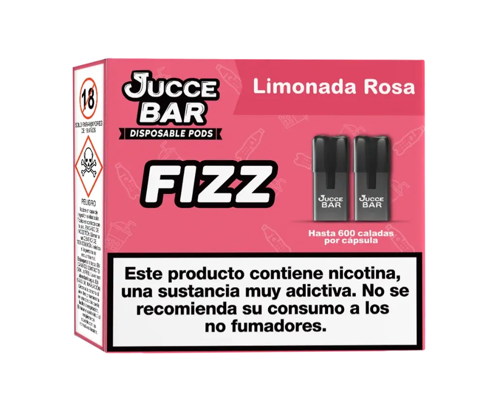 [40818ES] Jucce Bar Fizz Limonada Rosa 12mg