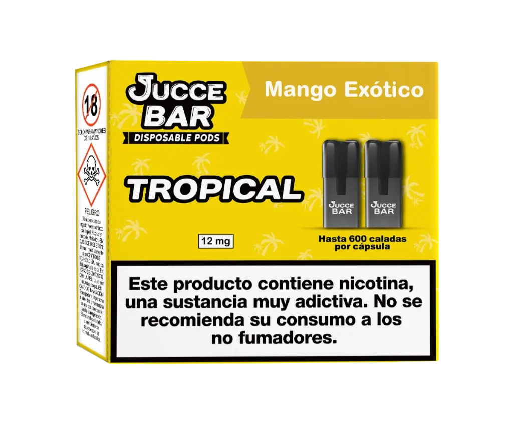 [40813ES] Jucce Bar Tropical Mango Exótico 12mg