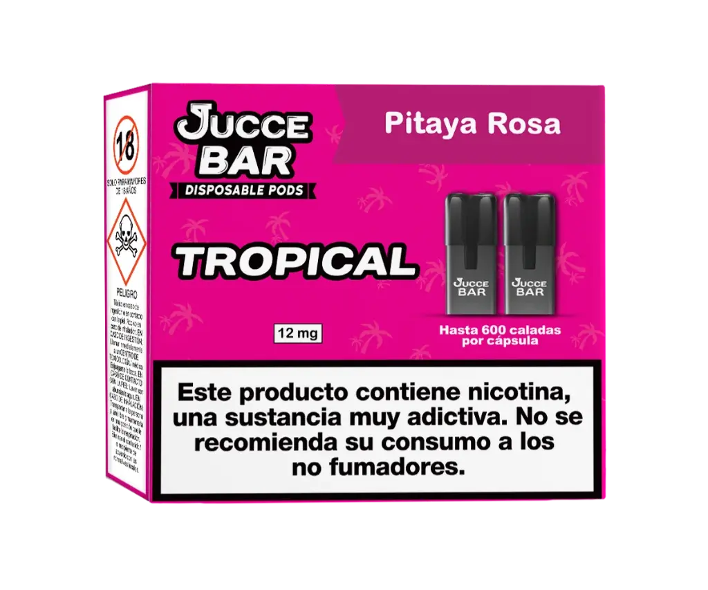 [40814ES] Jucce Bar Tropical Pitaya Rosa 12mg