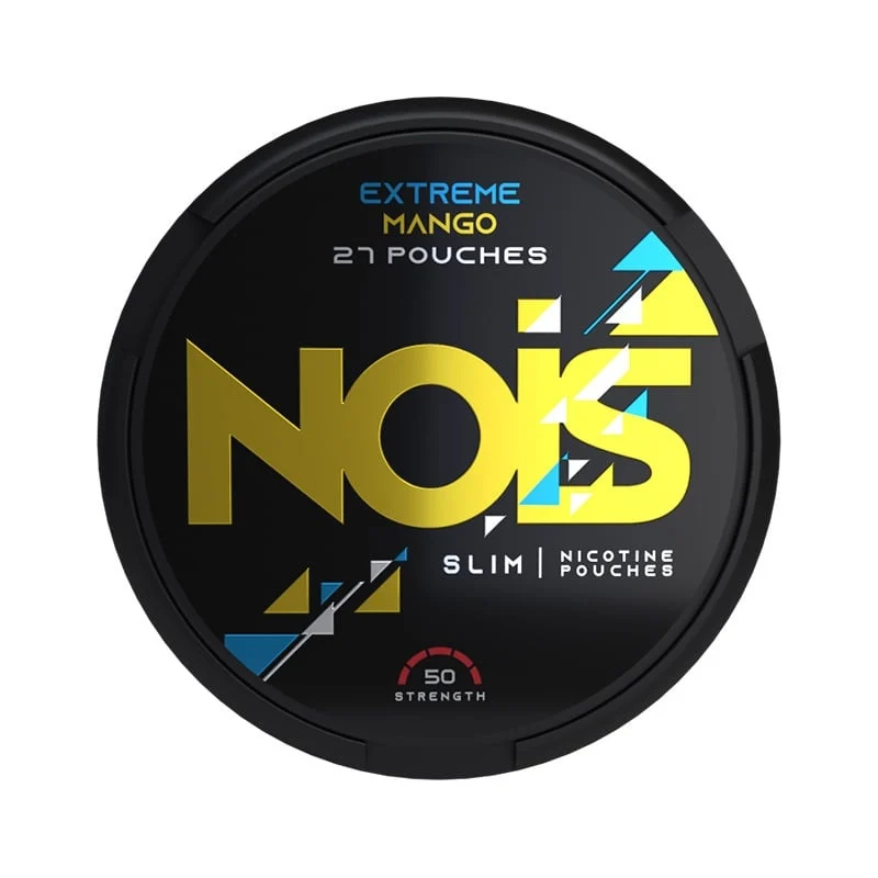 Bolsas de Nicotina NOIS Extreme Mango 50mg/g | 25mg/bolsa