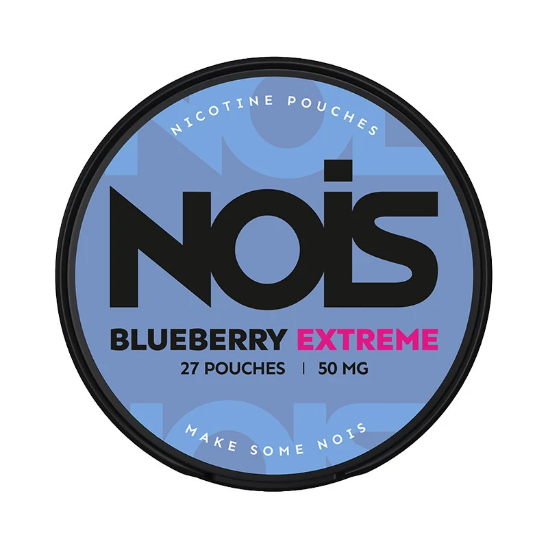 NOIS Extreme Blueberry 50 mg/g – Bolsas de Nicotina