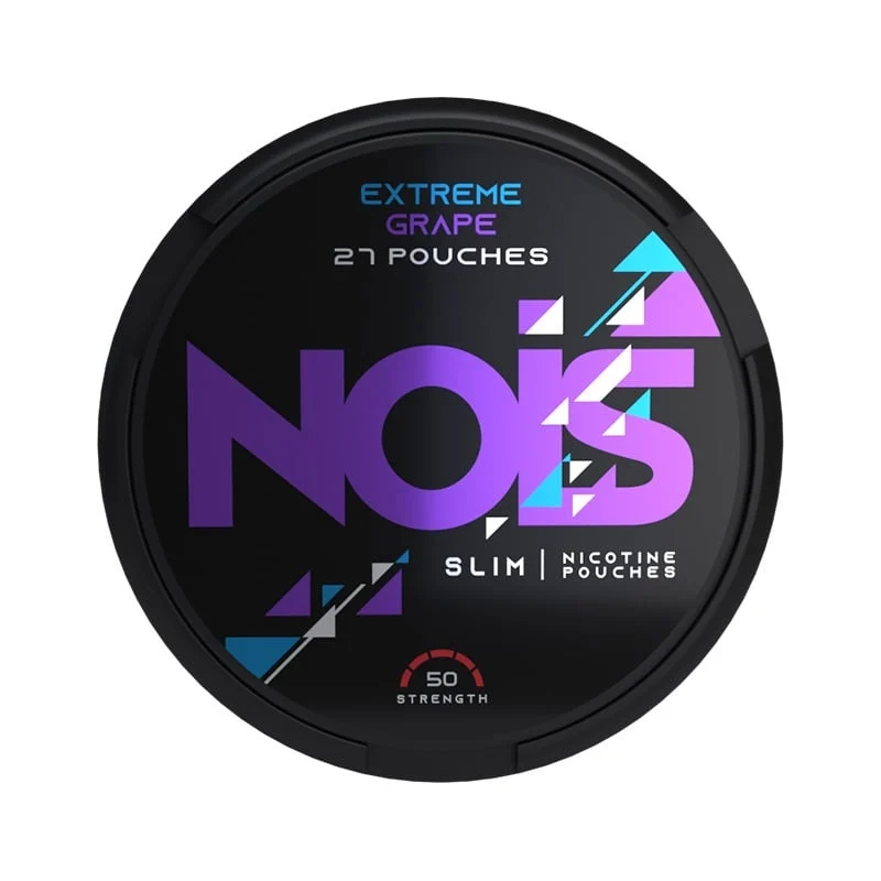 [1267] Bolsas de Nicotina NOIS Extreme Grape 50mg/g | 25mg/bolsa