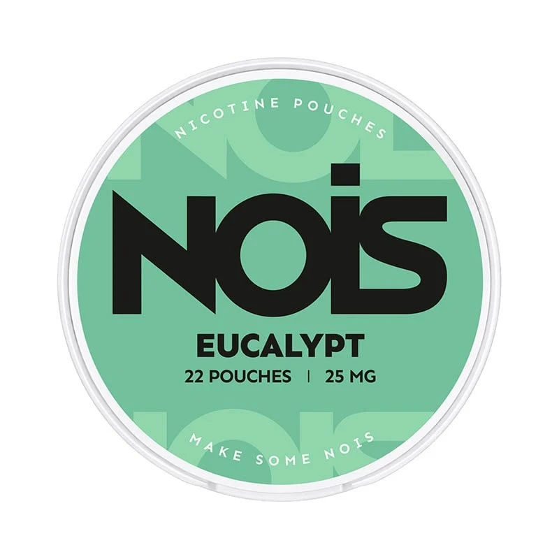NOIS Eucalypt 25 mg/g – Bolsas de Nicotina