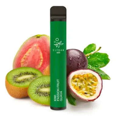 [EB600V1063]] Elfbar 600 Kiwi Passion Fruit Guava 20mg