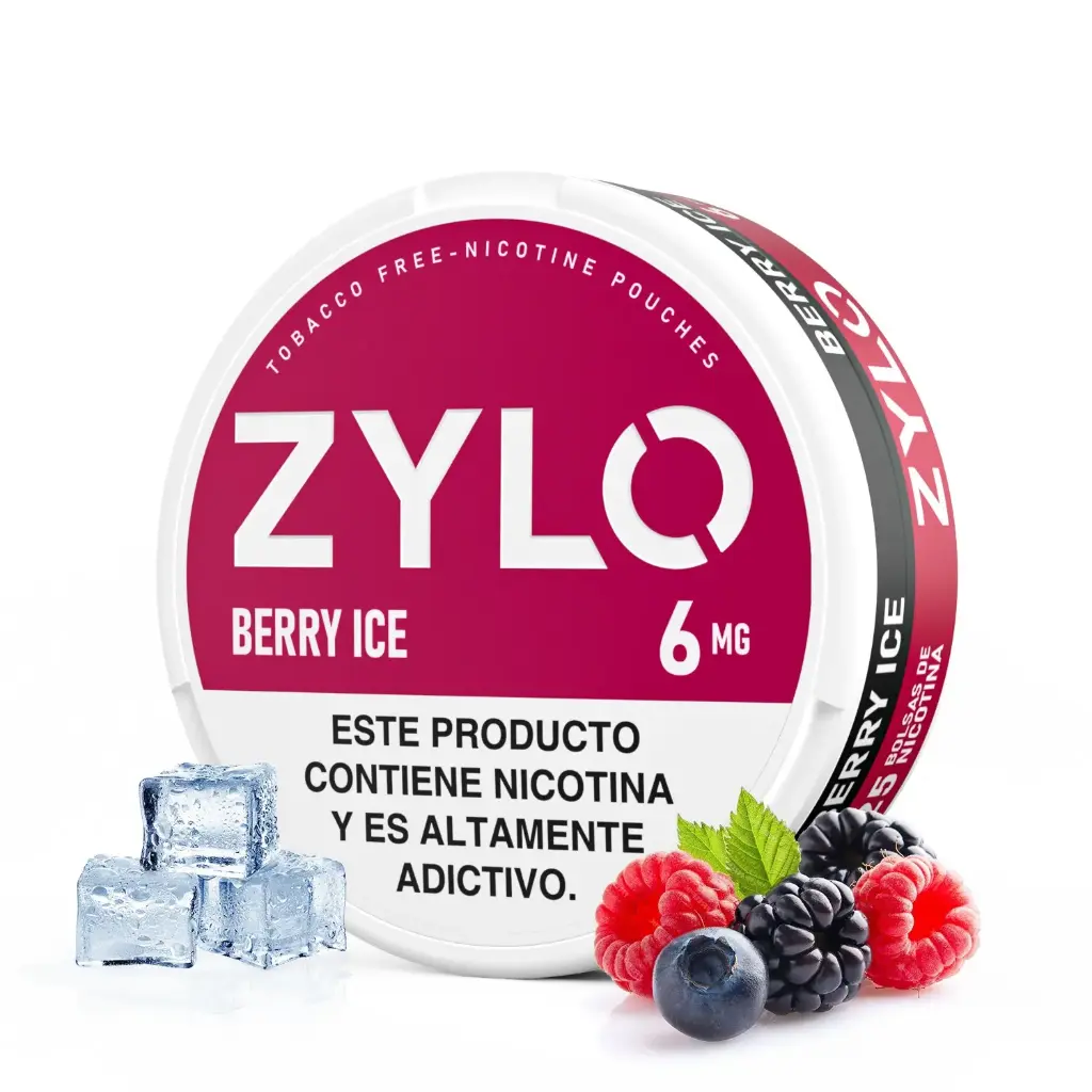 Bolsas de Nicotina ZYLO Berry Ice