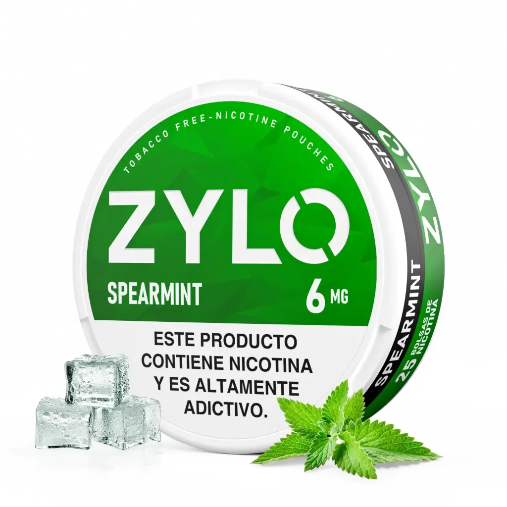 Bolsas de Nicotina ZYLO Spearmint 