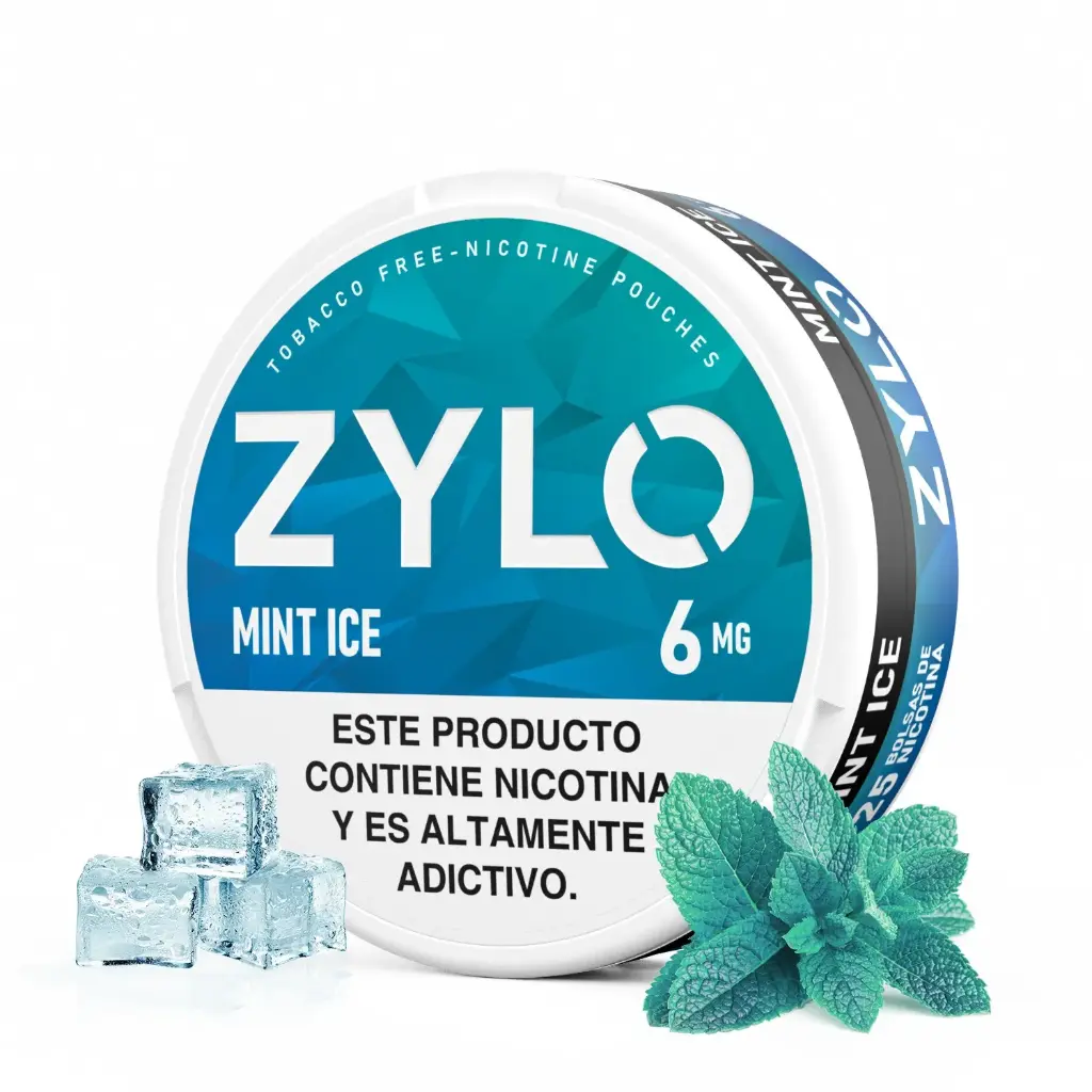 Bolsas de Nicotina ZYLO Mint Ice