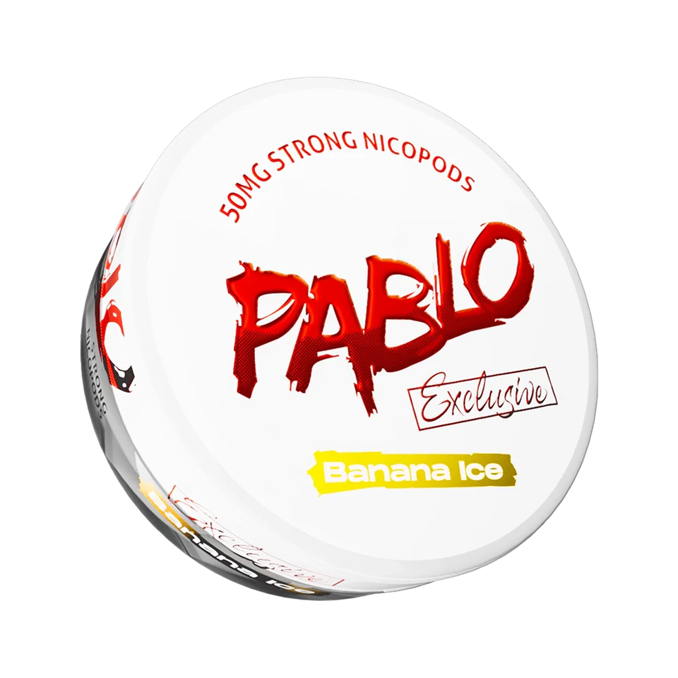 PABLO Exclusive pouches 50 mg/g - Banana Ice