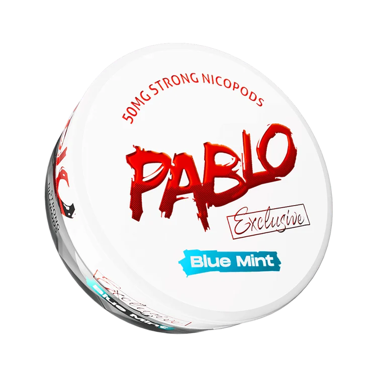 [1470] PABLO Exclusive pouches 50 mg/g – Blue Mint