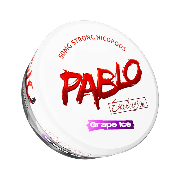 [342] PABLO Exclusive pouches 50 mg/g – Grape Ice