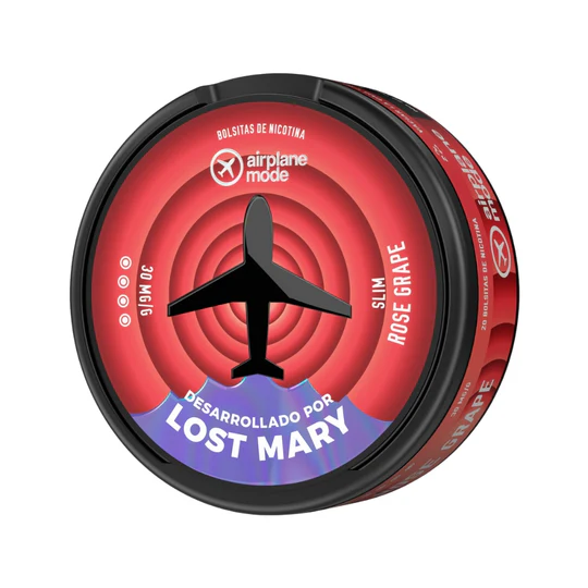 Bolsa Nicotina Lost Mary Airplane Rose Grape 30mg (copia)