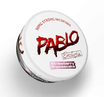 [378] PABLO Exclusive pouches 50 mg/g - Strawberry Cheesecake