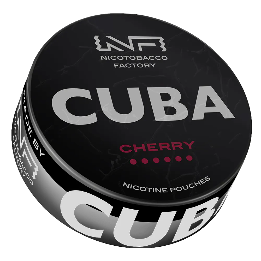 [4301.43224] Cuba Black Cherry Nicotine Pouches 66 mg/g