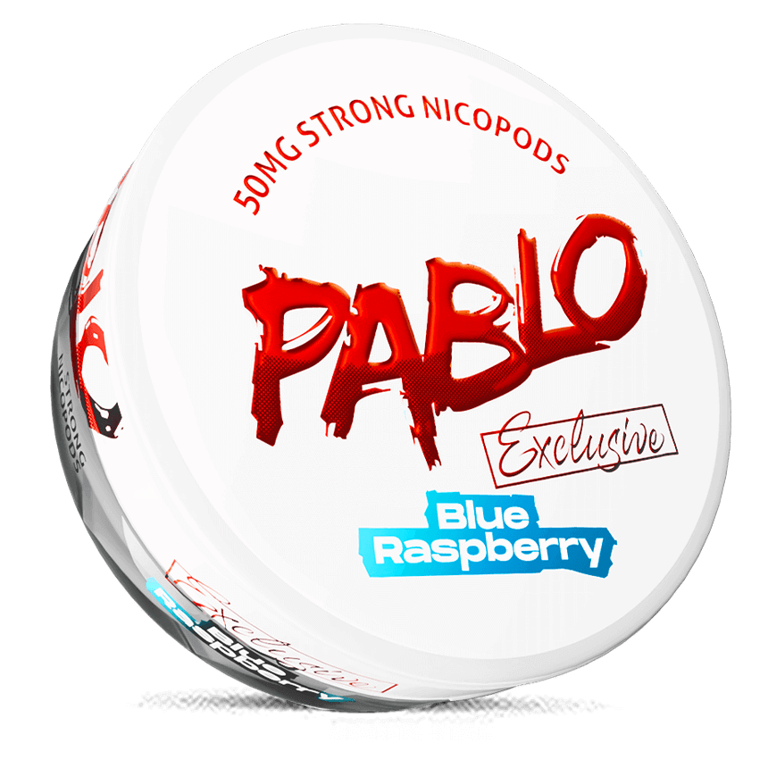 [1493] PABLO Exclusive pouches 50 mg/g – Blue Raspberry