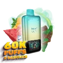 Vaper desechable BalMY DUO ZERO nic. 60000 puff – Cola Gummy y Caribbean Mix