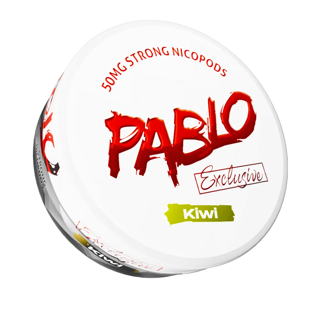 PABLO Exclusive pouches 50 mg/g – Kiwi