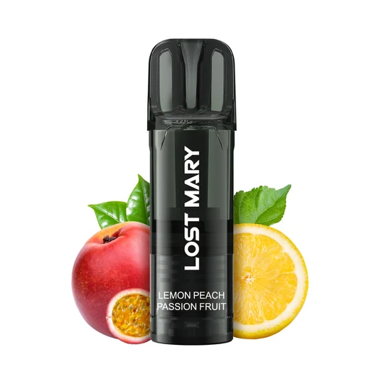 Lost Mary Tappo PRO x1 CÁPSULA Lemon Peach Passion Fruit 20mg
