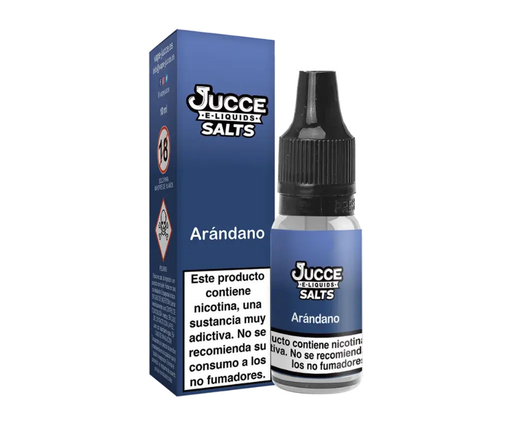 [42014ES] Jucce Salts Arándano 10ml E-líquido (12mg)