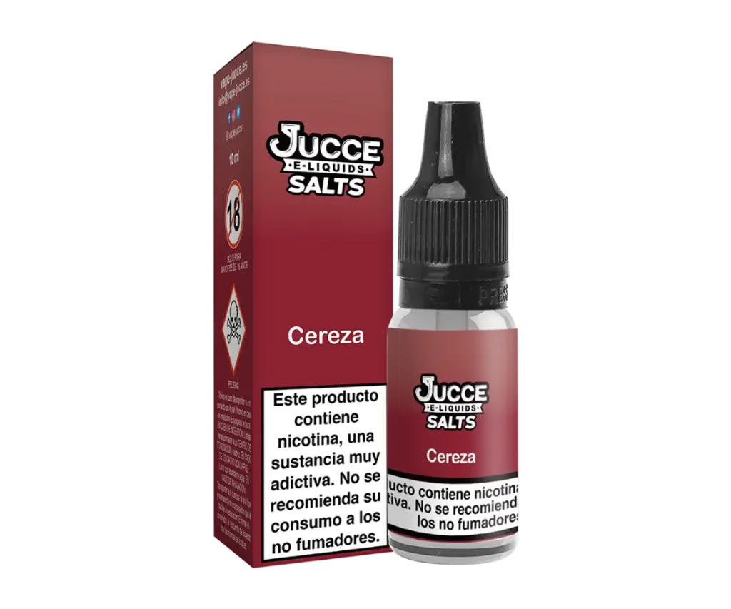 [42020ES] Jucce Salts Cereza 10ml E-líquido (12mg)